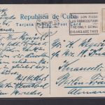 Ansichtskarte Künstlerkarte Landschafr Havanna Habana Cuba nach Berlin