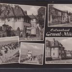 Ansichtskarte Graal Müritz Seeheilbad Mecklenburg Vorpommern Ansichten nach