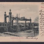 Ansichtskarte Henrichenburg Schieffshebewerk Oberwiese NRW nach Dresden Sachsen