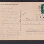 Ansichtskarte Künstlerkarte Sig. Lindegreen Eisenach Wartburg Lutherstube