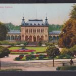 Ansichtskarte Künstlerkarte Bad Elster Kurhaus Park Sachsen nach Oberpickenhain