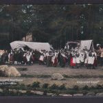 Ansichtskarte Bad Elster Goethe Festspiele Emigranten Lager Sachsen nach