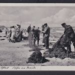 Ansichtskarte Ahlbeck Seebad Usedom Meer Strand Fischer Mecklenburg Vorpommern
