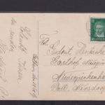 Ansichtskarte Künstlerkarte Frau Schönheit Geburtstag Blumen ab Gaithain Sachsen