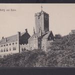 Ansichtskarte Eisenach Wartburg Ostansicht Thüringen