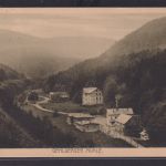 Ansichtskarte Gehlberg Gehlberger Mühle Landschaft Wald Thüringen Feldpost
