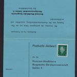 Deutsches Reich Perfin Lochung Flugpost Stempel Militaria Flugzeug