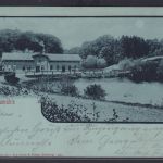 Ansichtskarte KünstlerkarteVerlag Aumühle Haus See Boote Landschaft Wald