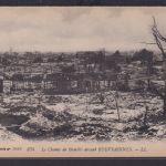 Ansichtskarte Beuvraignes Kriegsschauplatz I.Weltkrieg Frankreich Schlachtfeld
