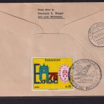 Flugpost Paraguay Eilboten Brief Lufthansa 50 Jahre Junkers Ju 52 Tante Ju