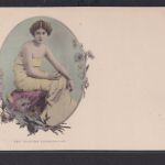 Ansichtskarte Jugendstil Art Nouveau Frau Schönheit Blumenschmuck Edition Du
