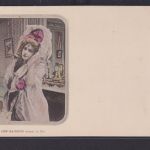 Ansichtskarte Jugendstil Art Nouveau Dame Schönheit Anlass Edition Du Panorama