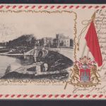 Ansichtskarte Künstlerkarte Hamburg Uhlenhorst Feenteich Brücke Zierrand