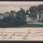 Ansichtskarte Barmen Wuppertal Ringelthal Denkmal Park NRW nach Hamburg