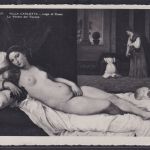 Ansichtskarte Venus von Urbino Gemälde Tizian Villa Carlotta