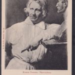 Anichtskarte Gemälde Thorwaldsen Portrait Horace Vernets Maler