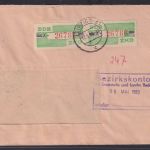 DDR Dienst Brief MEF ab Leipzig Bezirkskontor Bedarf Landwirtschaft 17.5.1960