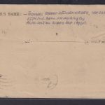 Ägypten KGF Brief Kriegsgefangenenbrief nach Scheuerfeld Coburg ME 221947 Lager