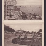 Southend on Sea Großbritannien toller Kartenbrief mit 5 Ansichten in der Art