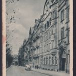 Ansichtskarte Deutsches Reich Metz Frankreich ab Breslau nach Giessen EF Hitler