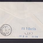Briefmarken Berlin Eilbotenbrief Brief SST Philatelie Phila Brandenburger Tor