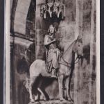 Ansichtskarte Bamberg Domreiter Bayern nach Roßtal 06.08.1958