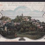 Ansichtskarte Blankenese Hamburg Ansicht v. Bismarckstein Verlag Luis Glaser