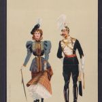 Ansichtskarte Künstlerkarte Junge Dame Soldat Bewunderer Verlag Edgar Schmidt