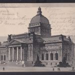 Ansichtskarte Barmen Wuppertal Ruhmeshalle Verlag W. Fülle Barmen 07.06.1900