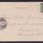 Ansichtskarte Barmen Wuppertal Ruhmeshalle Verlag W. Fülle Barmen 07.06.1900