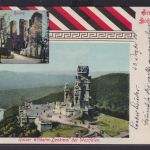 Ansichtskarte Hohensyburg Kaiser Wilhelm Denkmal Ausschnitt Ruien Westfalen