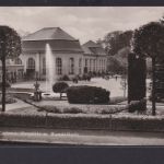 Ansichtskarte Bad Kudowa Kurplatz Wandelhalle Schlesien nach Magdeburg