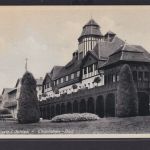Ansichtskarte Bad Kudowa Charlottenbad Park Schlesien nach Magdeburg