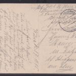 Ansichtskarte Wilna Hauptstrasse Pogulanka Vilnius Litauen Feldpost 19.11.1915