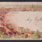 Ansichtskarte Litho Arnheim Künstlerkarte Stadtansicht Niederlande n. Knutsford