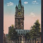 Ansichtskarte Künstlerkarte Gent Gant Kirche Belgien