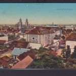 Ansichtskarte Künstlerkarte Szatmarnemeti Stadtansicht Rumänien Feldpost