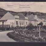 Ansichtskarte Versecz Beamten Kolonie Berge Serbien nach Wien 03.08.1913