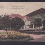 Ansichtskarte Versecz Serbien Weinberg Krankenhaus Berge nach Wien 07.09.1913