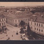 Ansichtskarte Nagybecskerek Zrenjanin Serbien Strassenkreuzung Geschäfte