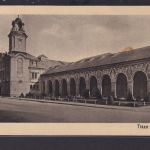 Ansichtskarte Szolnok Ungarn Tisza Szallo Hotel nach Jugolslawien