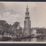 Ansichtskarte Amsterdam Montelbaanstoren Historischer Turm Niederlande