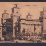 Ansichtskarte Ferrara Italien Il Castello Burg Festung