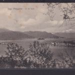 Ansichtskarte Lago Maggiore See Drei Inseln Berge Landschaft nach Grindelwald