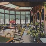 Ansichtskarte Lakewood New York Hotel Lakewood Palmen Raum Erholung 20.01.1907