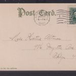 Ansichtskarte Lakewood New York Hotel Lakewood Palmen Raum Erholung 20.01.1907