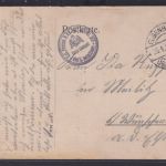 Miliaria Ansichtskarte Elsenborn Belgien Übungsplatz Offizier Casino 20.09.1915