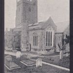 Ansichtskarte Clyst Hydon Church Devon Großbritannien England Friedhof