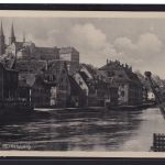 Ansichtskarte Bamberg Michelsberg Main Fluss Bayern