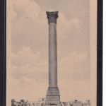 Ansichtskarte Alexandrie Alexandria Ägypten Römische Ehrensäule selt. Karte